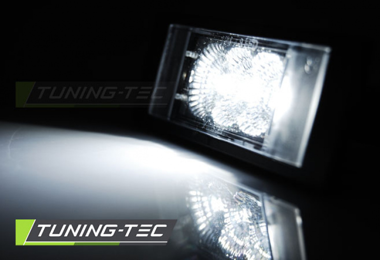 Upgrade LED Kennzeichenbeleuchtung BMW  F20 / F21 / E63 / E64 / E81 / E87 / Z4 / MINI kaltweiß